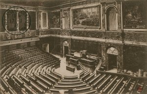 Versay Kongresi. 1913 yılında gönderilen kartpostal. by French Photographer
