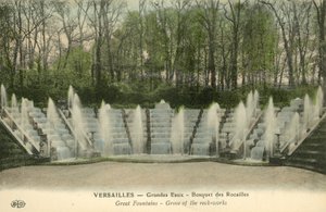 Versay, Grand Eaux, Bosquet De Rocailles by French Photographer