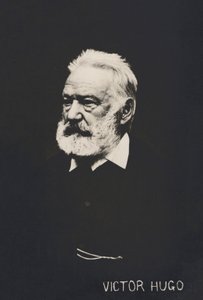Victor Hugo, portre (s/b fotoğraf) by French Photographer