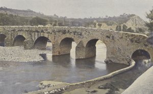 Viviers, Romanesk köprü, Escoutay