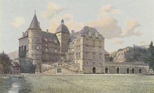 Vizille, Chateau de Lesdiguieres, Park Manzaralı by French Photographer