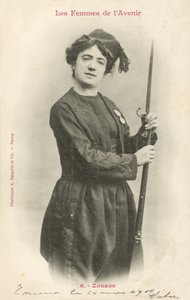 Zouave, Geleceğin Kadını by French Photographer