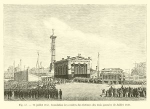 28 Temmuz 1840, Temmuz 1830