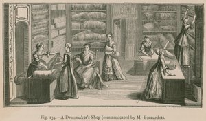 Bir Terzi Dükkanı (M. Bonnardot tarafından iletildi) by French School