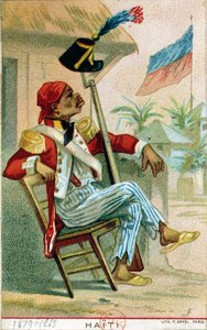 Haitili Bir Asker, 1879 by French School