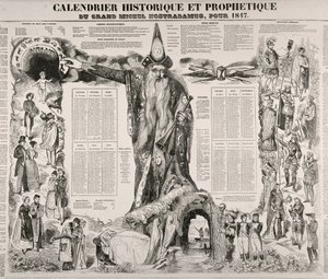 Michel Nostradame (Nostradamus) (1503-66) 1847