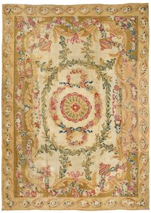 Louis XVI Aubusson havlı halı, Fransa, 18. yüzyıl sonu (tekstil) by French School