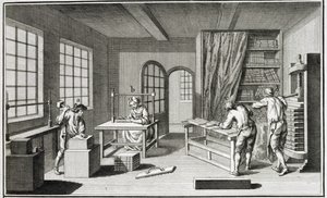 Denis Diderot (1713-84) tarafından yayınlanan Encyclopedie des Sciences et Metiers
