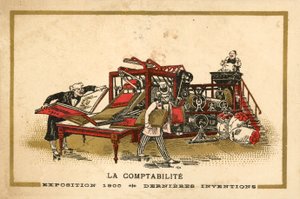 Muhasebe (kromolitho) by French School