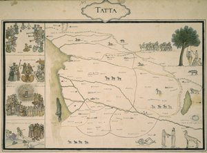 Add.Or.4039, f.37 Tatta Haritası, Albay Jean-Baptiste Gentile tarafından derlenen 