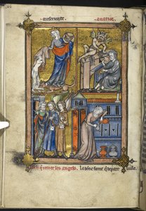 Ekle. 54180, f. 136v, Hacı elbiseli minyatür, Laurent d