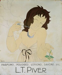 L.T. için reklam Ourtin tarafından tasarlanan Pivert c.1900 by French School