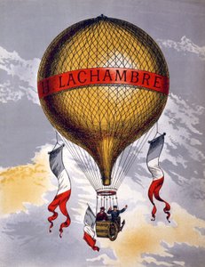 H. Lachambre tarafından üretilen balonların reklamı, 1880-1900