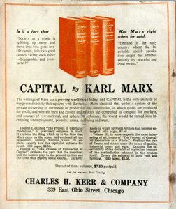 Bir Amerikan dergisinde Karl Marx