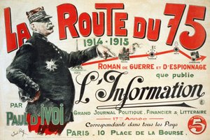 "La Route du 75:1914 - 1915: Roman de guerre et d