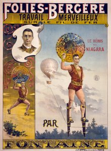 Folies-Bergère için Reklam, Fontaine