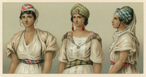 Afrika Kostüm by French School
