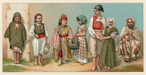 Afrika Kostüm by French School