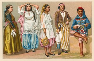 Afrika Kostüm by French School