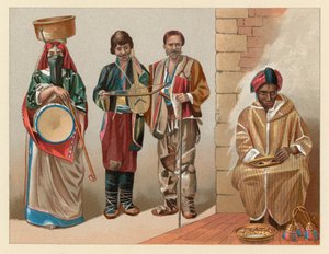 Afrika Kostüm by French School