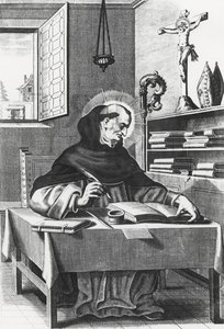 Albertus Magnus (gravür) by French School