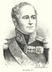 Alexandre Ier (gravür) by French School