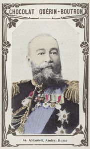 Alexeieff, Rus Amiral (renkli fotoğraf) by French School