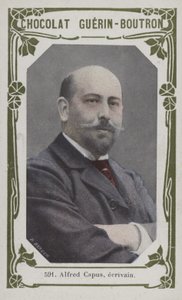 Alfred Capus, ecrivain (renkli fotoğraf)