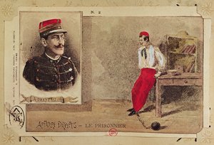 Alfred Dreyfus (1855-1935) bir mahkum olarak, 1894-1906 by French School