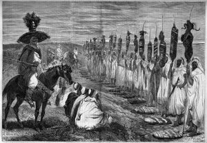 Cezayir geleneği - Diffa - Cezayir by French School