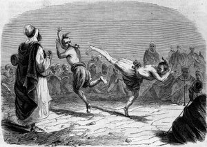 Cezayir geleneği: Arap dansı. Bay Rigo