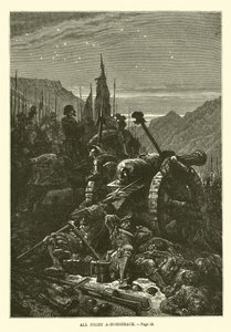 Bütün gece at sırtında by French School