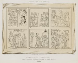 alegorik kompozisyonlar by French School
