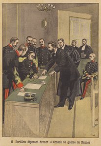Alphonse Bertillon, Alfred Dreyfus