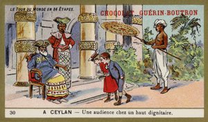 Yüksek saygınlığa sahip Seylan Seylan (chromolitho) by French School