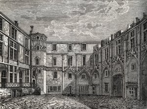 Ancien hotel de la Tromoille, rue des Bourdonnais, Paris (1. bölge) Jacques Antoine Dulaure tarafından “Paris