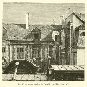Eski hotel de la Vieuville, rue Saint-Paul, no 2 by French School