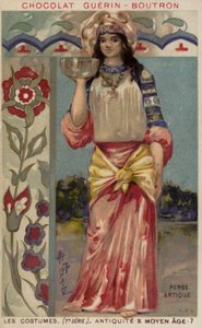 Antik Pers kostümü by French School