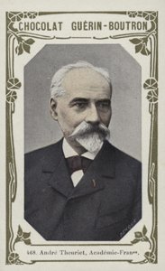 Andre Theuriet, Academie-Francaise (renkli fotoğraf) by French School
