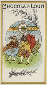 Aneroid barometre, 1844 by French School