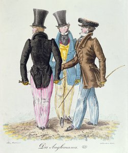 Anglomanyaklar, 1830 dolayları by French School