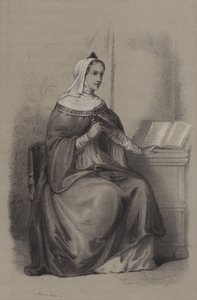 Anne De Comnene (gravür) by French School