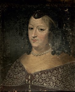 Avusturyalı Anne (1601-1666) by French School