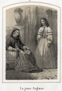 19. yüzyıldan anonim gravür by French School