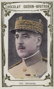 Antonetti (renkli fotoğraf) by French School