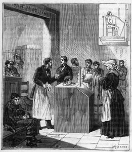 19. yüzyılın sonunda Paris