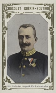 Arşidük Leopold, Ferdinand dAutriche (renkli fotoğraf) by French School