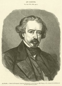 Ary Scheffer (gravür) by French School