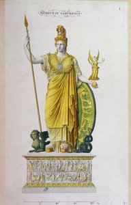 Athena Parthenos, Parthenon