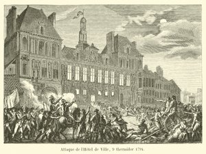 Belediye Binasına Saldırı, 9 Thermidor 1794 by French School